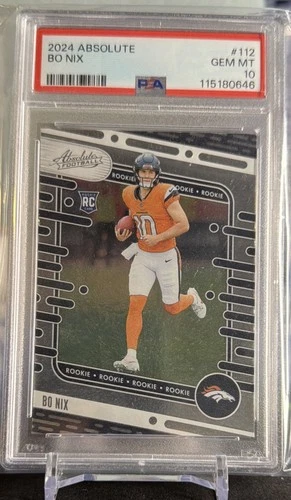 2024 ABSOLUTE BO NIX ROOKIE RC #112 PSA 10 GEM MINT
