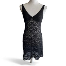Victoria's Secret The Lacie Sheer Floral Lace Size M Coquette Flirty Goth