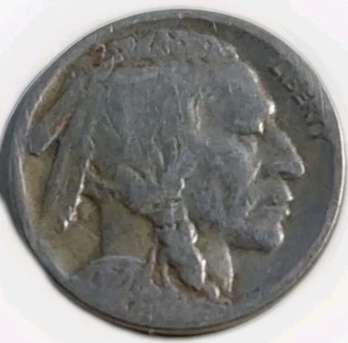 1928 S Buffalo Nickel Good Condition-Readable Date Medium Grey Planchet KM#134