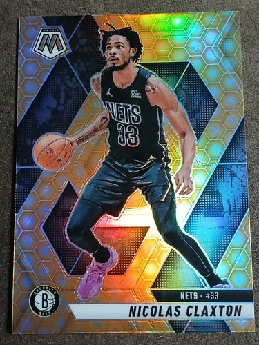 Panini Mosaic 2024-25 Honeycomb Prizm Nicolas Claxton #106 Brooklyn Nets NBA