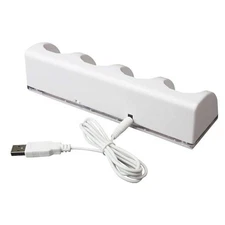 For Nintendo Wii Controller Rechargeable Battery Pack + Charger Dock Station
