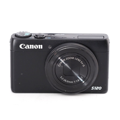 Excellent/Tested] Canon PowerShot S120 12.1MP Zoom 5x English OK