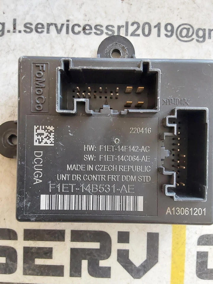 CENTRALINA MODULO UNITA COMANDO GESTIONE PORTA ANTERIORE SX FORD FOCUS 11-18 - Immagine 3 di 4