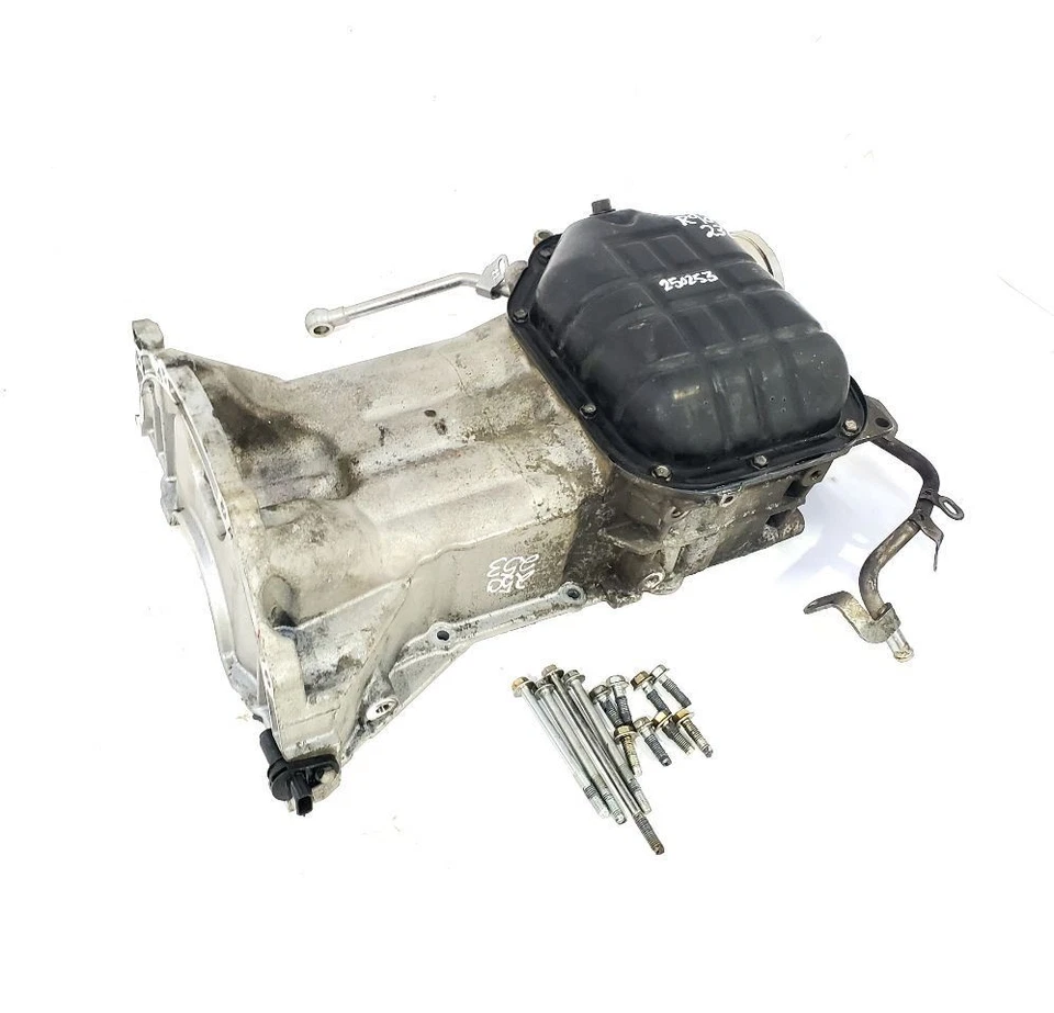 Nissan Pathfinder 2014 2015 OEM superior e inferior cárter de aceite de 3,5 L 6 cilindros Foto 3 de 4