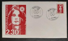 Enveloppe Premier jour 1989 Timbre Marianne Bicentenaire N° 2629 Obl Bordeaux 