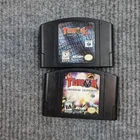 Turok Rage Wars Turok 2 Seeds Of Evil Nintendo 64 N64 Game Lot 2 Acclaim Shooter