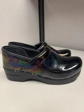 Dansko Women's Professional Petrol Patent Size 40 used