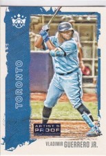 VLADIMIR GUERRERO JR. Artist's Proof VARIATION Baseball Card TORONTO BLUE JAYS!