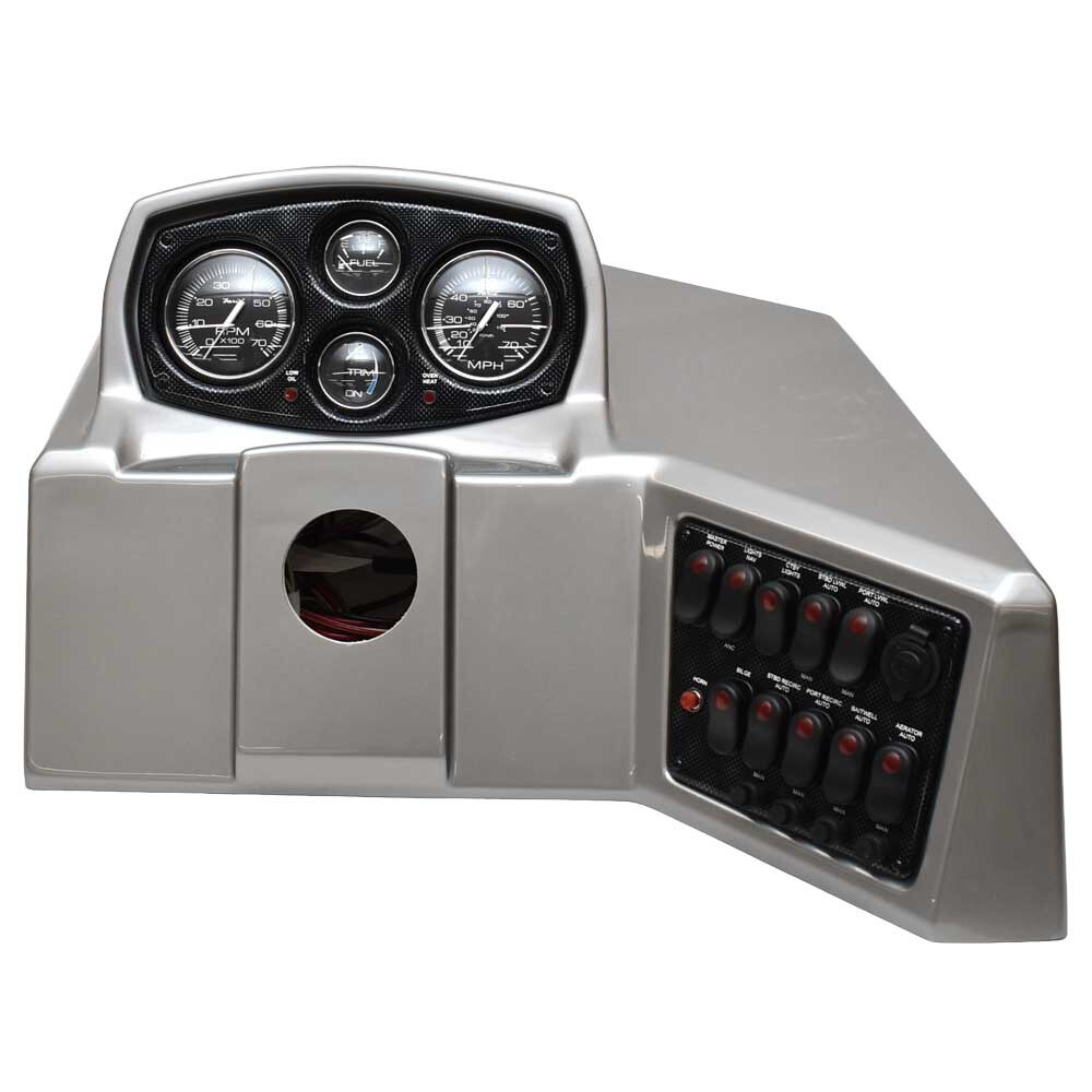 G3 Boat Dash Console 73427334 Mercury Faria Gauges 25 Inch Gray eBay