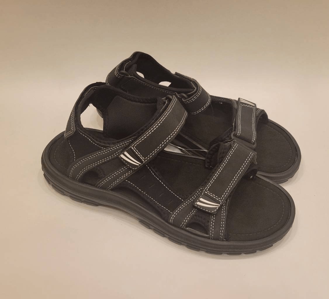 Men Sandals Outdoor Lightweight Anti Slip Waterproof Black  display picture 2