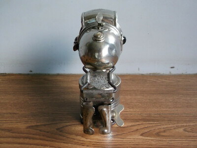 Rare Lampe Frontale De Vélo MELAS - Lampe à Carburant Des Années 30 - Fabriquée En Angleterre