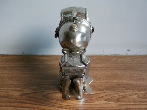 Rara lampada testa bicicletta vintage di marca "MELAS" degli anni '30 made in England. - Foto 2 di 12