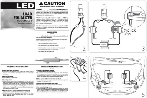 LED Load Equalizer 50W Resistor Bulb 3157 Front Turn Signal Hyper Flash Stop C - Picture 11 of 12