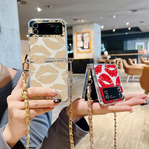 For Samsung Galaxy Z Flip6 Flip5 4 3 Shockproof Hybrid Lanyard Crossbody Cover - Afbeelding 9 van 23