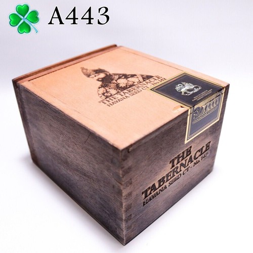 The Tabernacle Robusto Havana Seed No. 142 Wood Cigar Box 6" x 5.25" x 4" A443