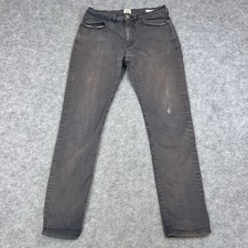 Flint And Tinder Pants Mens 31x32 Gray Chino Slim 365 Huckberry Twill Casual  