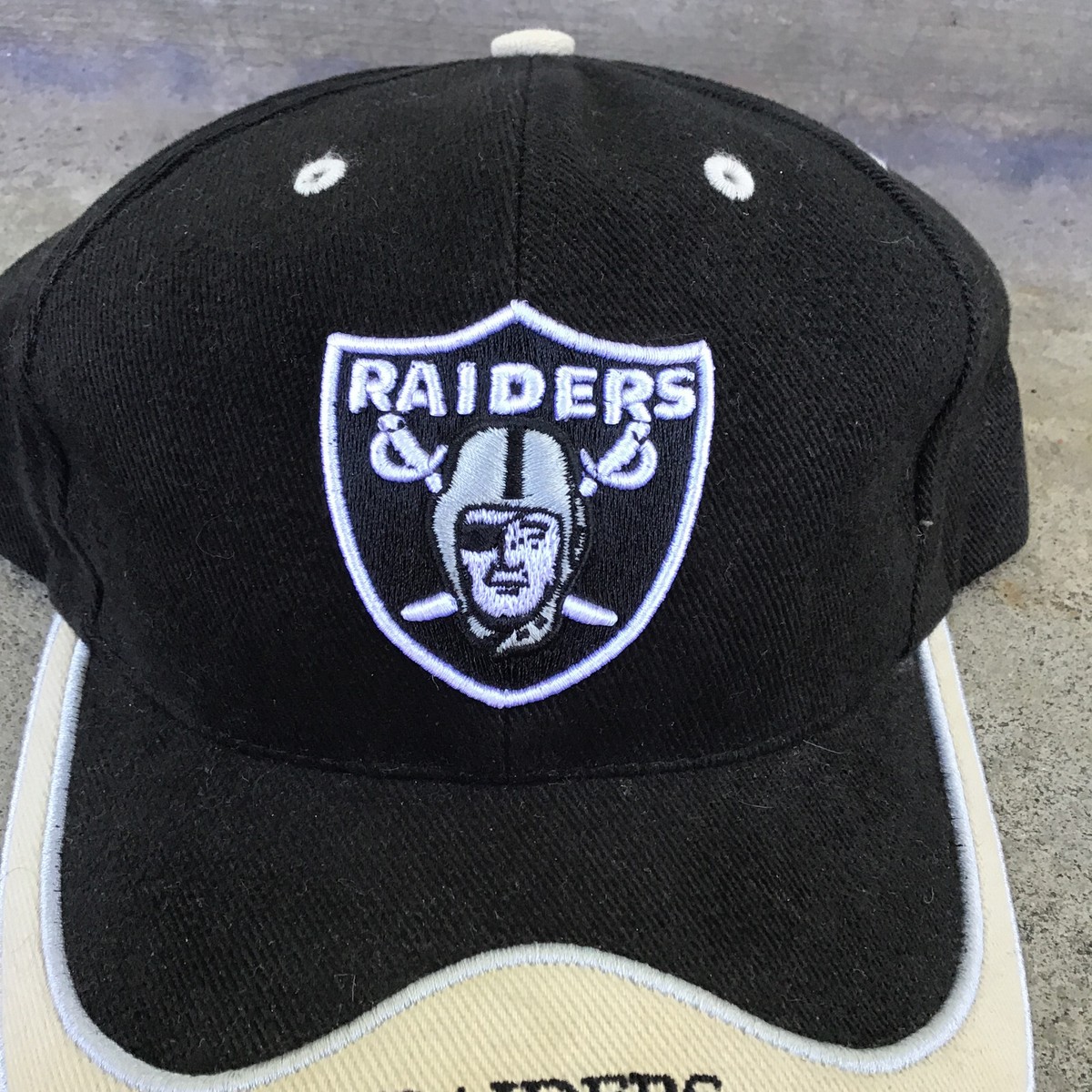 Vintage Las Vegas Raiders Hat NFL Twins Enterprise Strapback
