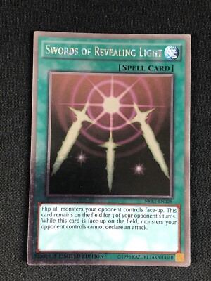 YUGIOH SWORDS OF REVEALING LIGHT NKRT-EN025 PLATINUM