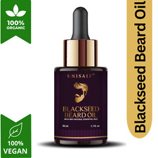 Unisaif Beard Growth Oil Fast Growing Beard Mustache Facial Hair Groom for Men