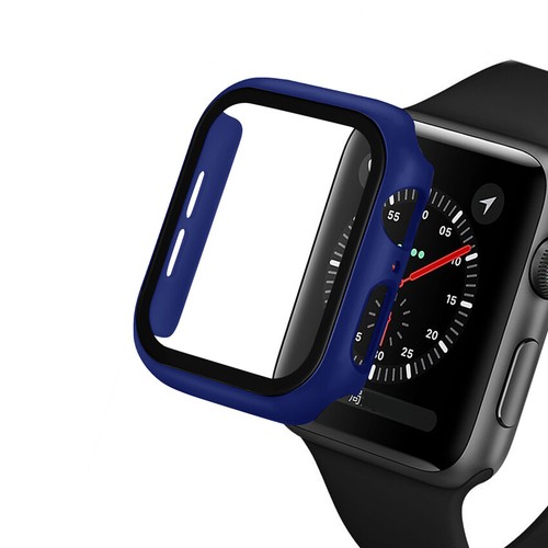 Temper Glass Case For Apple Watch Ultra2 Ultra 9 8 7 6 5 SE Hard Cover Full Body - Picture 8 of 19