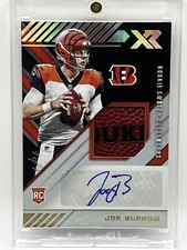 2020 Panini Xr JOE BURROW 1/1 RPA Rookie Autograph #RSA-JB RC Swatch Auto