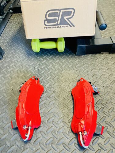 Camaro Front brake caliper covers red