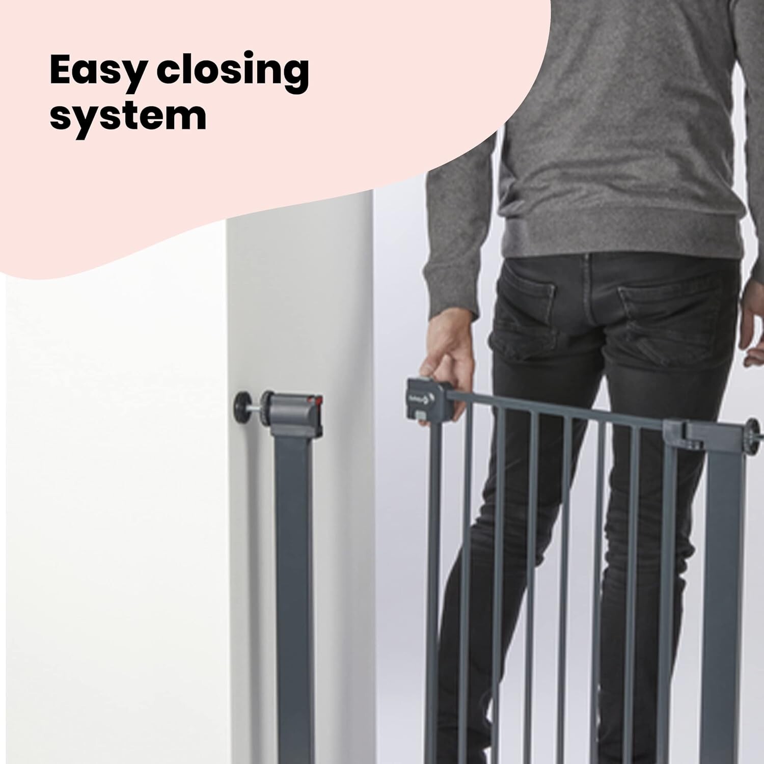 Safety 1st Easy Close Metal Gate, Pressure Fit Safety Gate, Gate for Stairs eBay