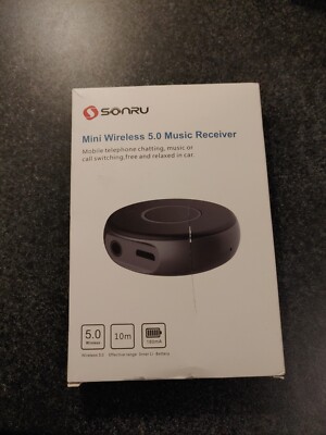 Sonru Mini Wireless Bluetooth 4.2 Music Receiver Mobile Chatting Calls