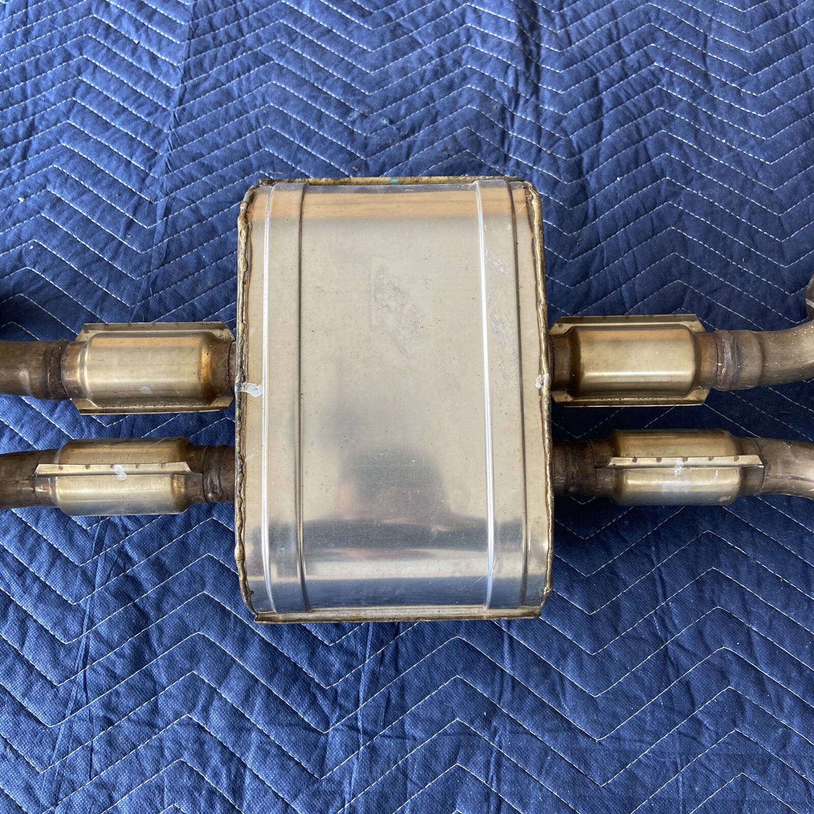 FERRARI 488 GTB OEM REAR MUFFLER EXHAUST