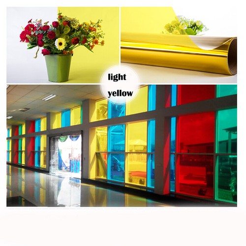Window Glass Sticker Solar Film Decor Transparent Self Adhesive Vinyl Frosted - Picture 27 of 27