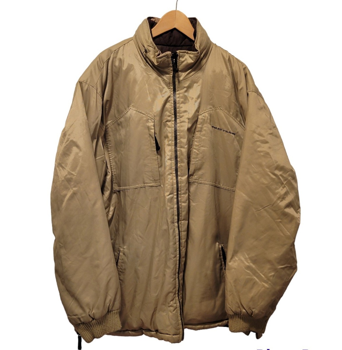 Vintage 90s Phat Farm Reversible Bomber Jacket Coat Camo Hidden