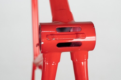 NOS CHESINI OLIMPIADE STEEL FRAME VINTAGE ROAD RACING BIKE BICYCLE ITALIAN RED - Picture 17 of 18