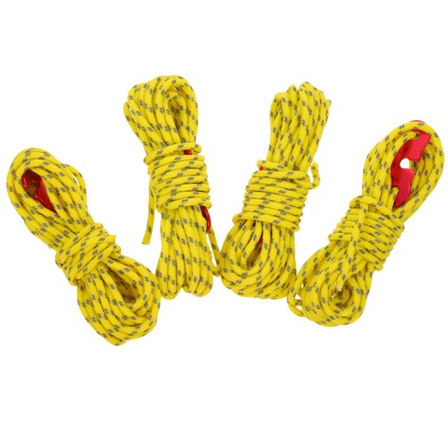 Lot de 25 boucles de serrage pour corde à vent de tente - Pour l'extérieur - Pour le camping