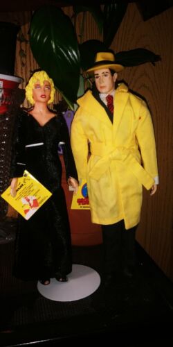 Dick Tracy & Breathless Mahoney Applause Dolls 9" Disney Beatty Madonna w/ Tags - Picture 2 of 18