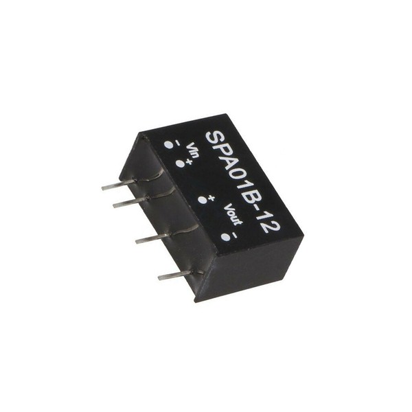 SPA01B-12 Wandler: Dc/Dc 1W Ueing: 18-36V 12VDC Iausg: 8-83Ma SIP6 3G Mean Well-image