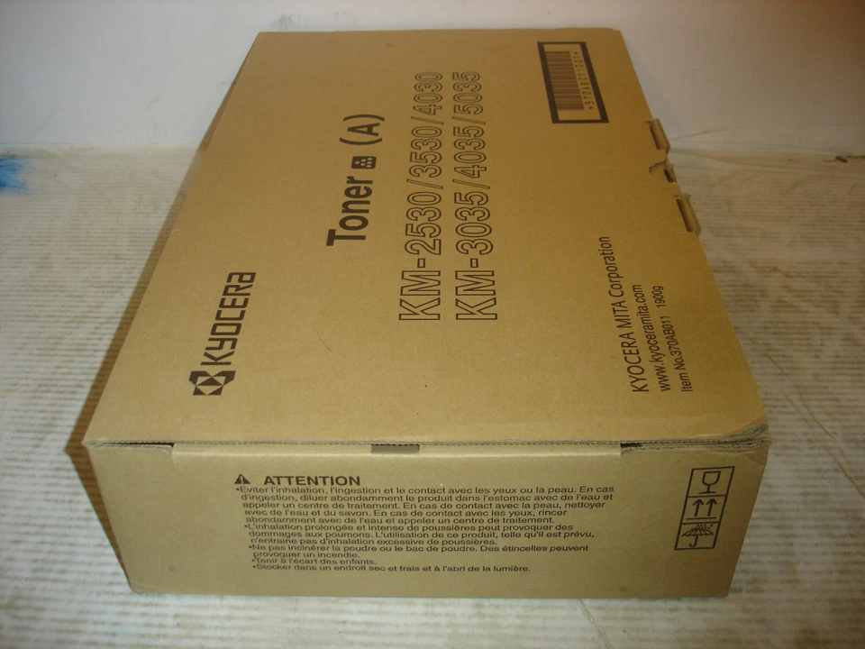 Kyocera KM-2530/3530/4030/3035/4035/5035 Black Toner 370AB011 - Image 4 of 4