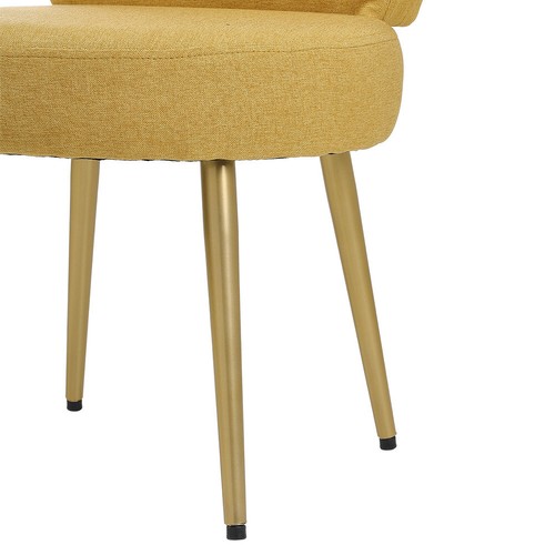 Fabric Upholstered Vanity Stool Bedroom Makeup Stools Dressing Chair Padded Seat - Picture 9 of 12