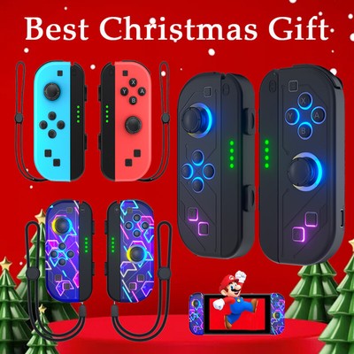 1-2 Pair Wireless Game Controller For Nintendo Switch/ Lite/OLED L/R SET Gifts