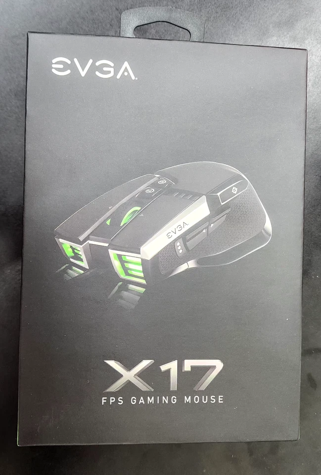 EVGA X17 FBS Gaming Wired Mouse 16000 DPI / 8K HZ High Speed USB - Black - Image 4 of 4