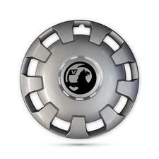 For Vauxhall Corsa Van 4x 13” Dish Wheel Trims Hub Caps Silver Black
