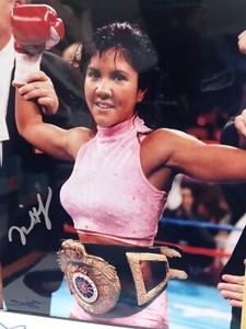 Mia St John Signed Autographed 8x10 Photo Boxing Playboy