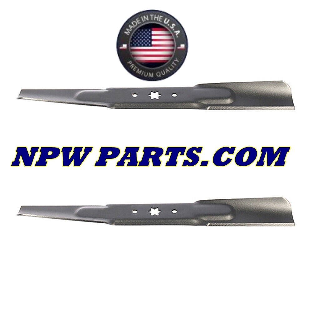 2 Lame Mulching Si Adatta Cub Cadet 42" Deck FANO-L RZT-S LTX1040 - Foto 8