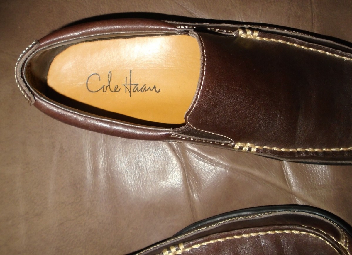 Cole Haan Tucker Loafers‎ Men\'s Shoes Driving Moccasin Tan Brown Leather Sz 8.5 Mens Cole Haan Driving Shoes In Tan | Soletrader main image 3
