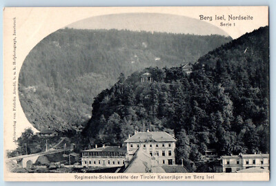 Austria Postcard Regimental Shooting Range of the Tyrolean Kaiserjager c1905