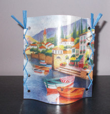 1 DekoWindlicht Boote Häuser mediterran Tischlicht Mitbringsel Geschenkidee