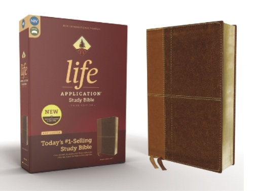 NIV, Life Application Study Bible, Third Edition, Leather (Rilegato in ecopelle)