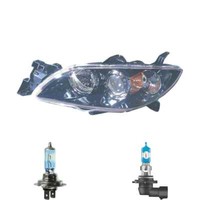 Halogen Scheinwerfer Rechts HB3/H7 FüR Mazda 3 Stufenheck Inklusive Lampen