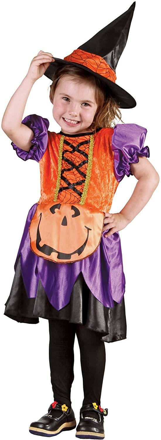 Boland Child Pumpkin Witch Costume (Age 3-4 years) Halloween