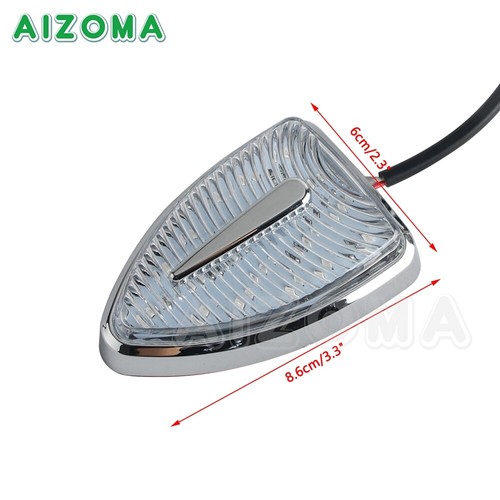 Aero Head Clear Len Marker Lights For Honda Goldwing GL1800 Airbag F6B 2001-2016 - Picture 2 of 13
