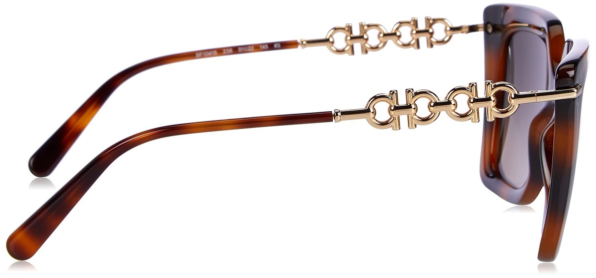 NEW Salvatore Ferragamo SF 1041S 238 Classic Havana 